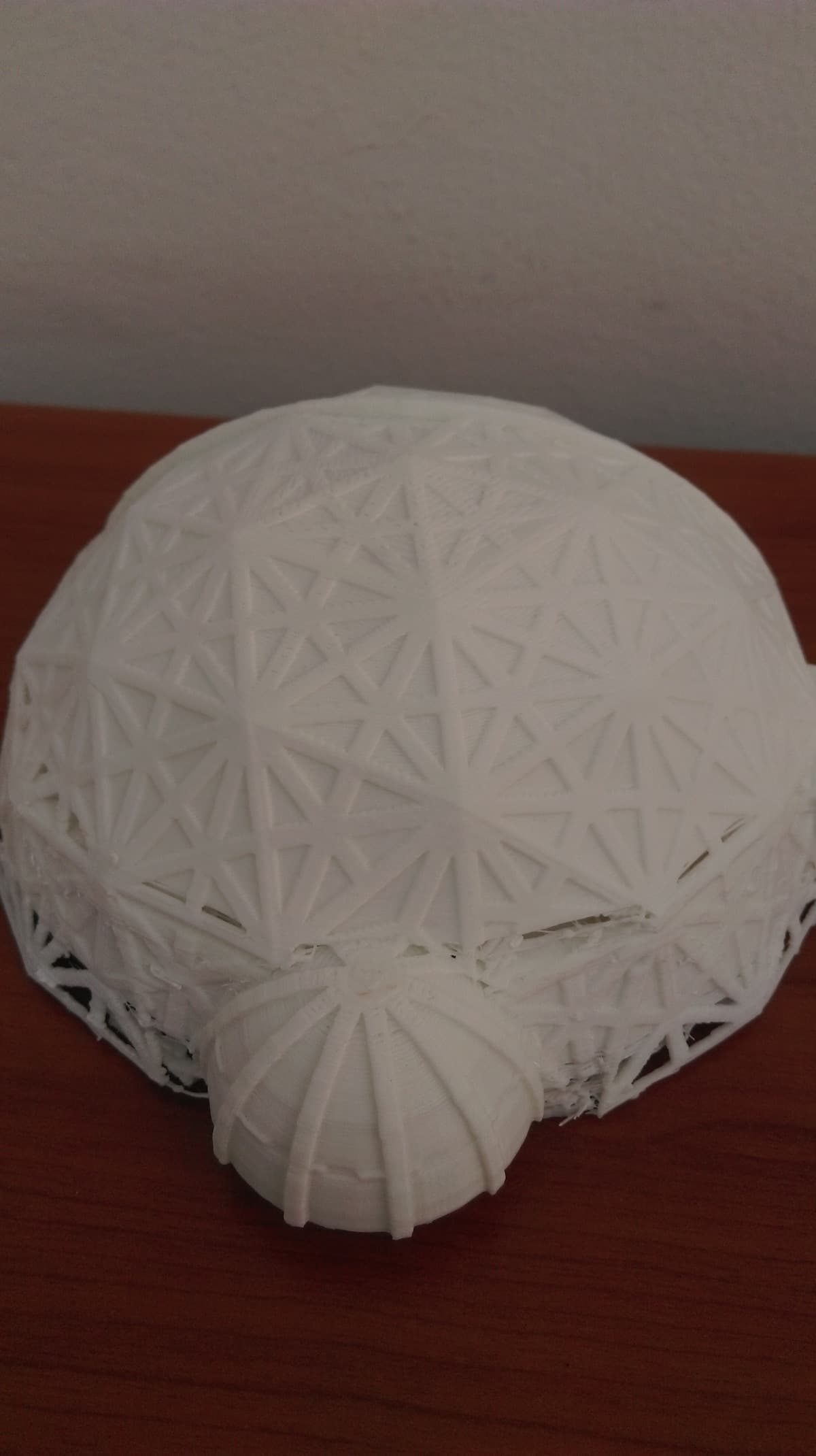 Raw FDM 3D printed part