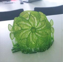 3D printed pure wax jewelry