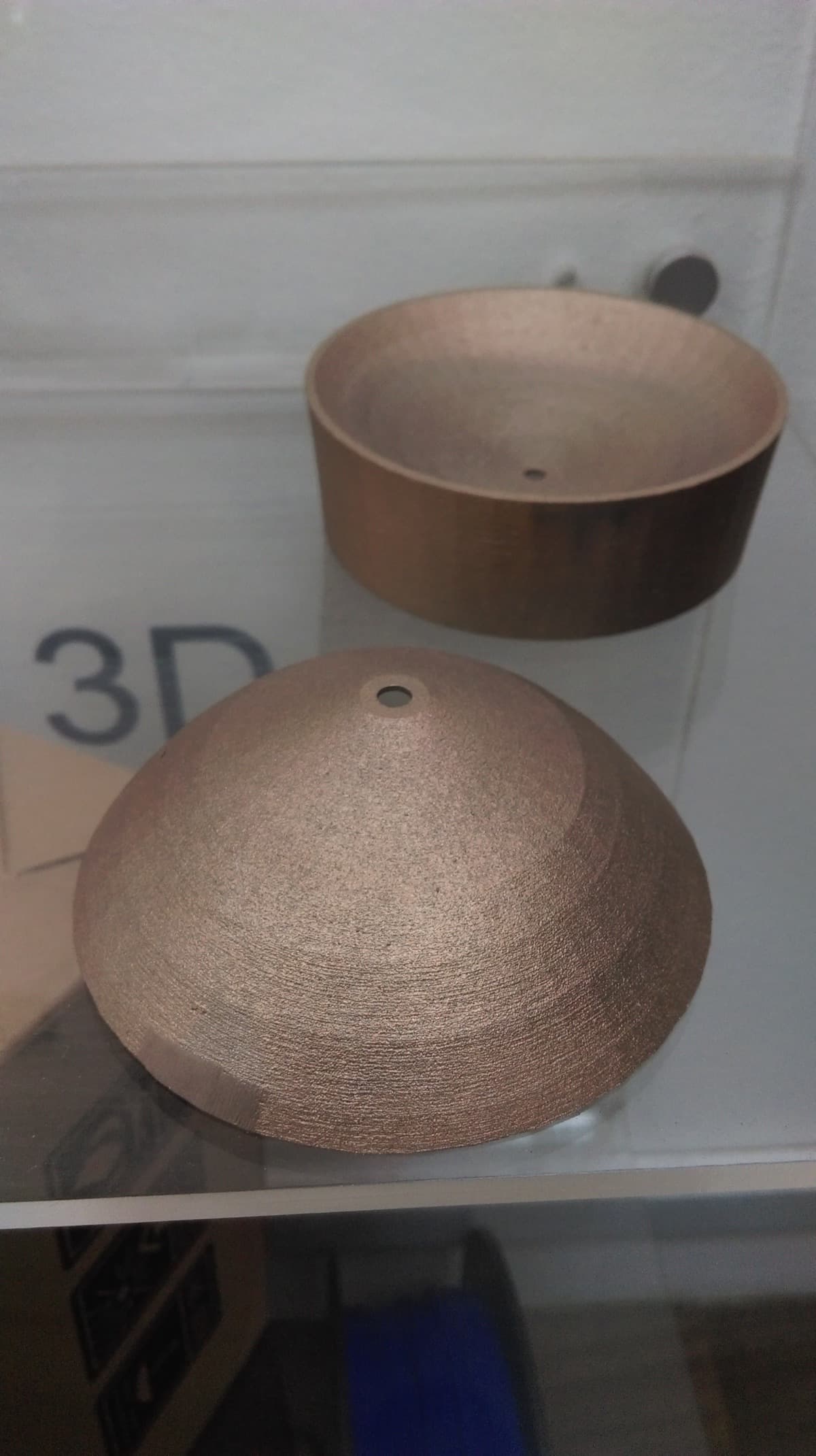 Metal 3D printing output