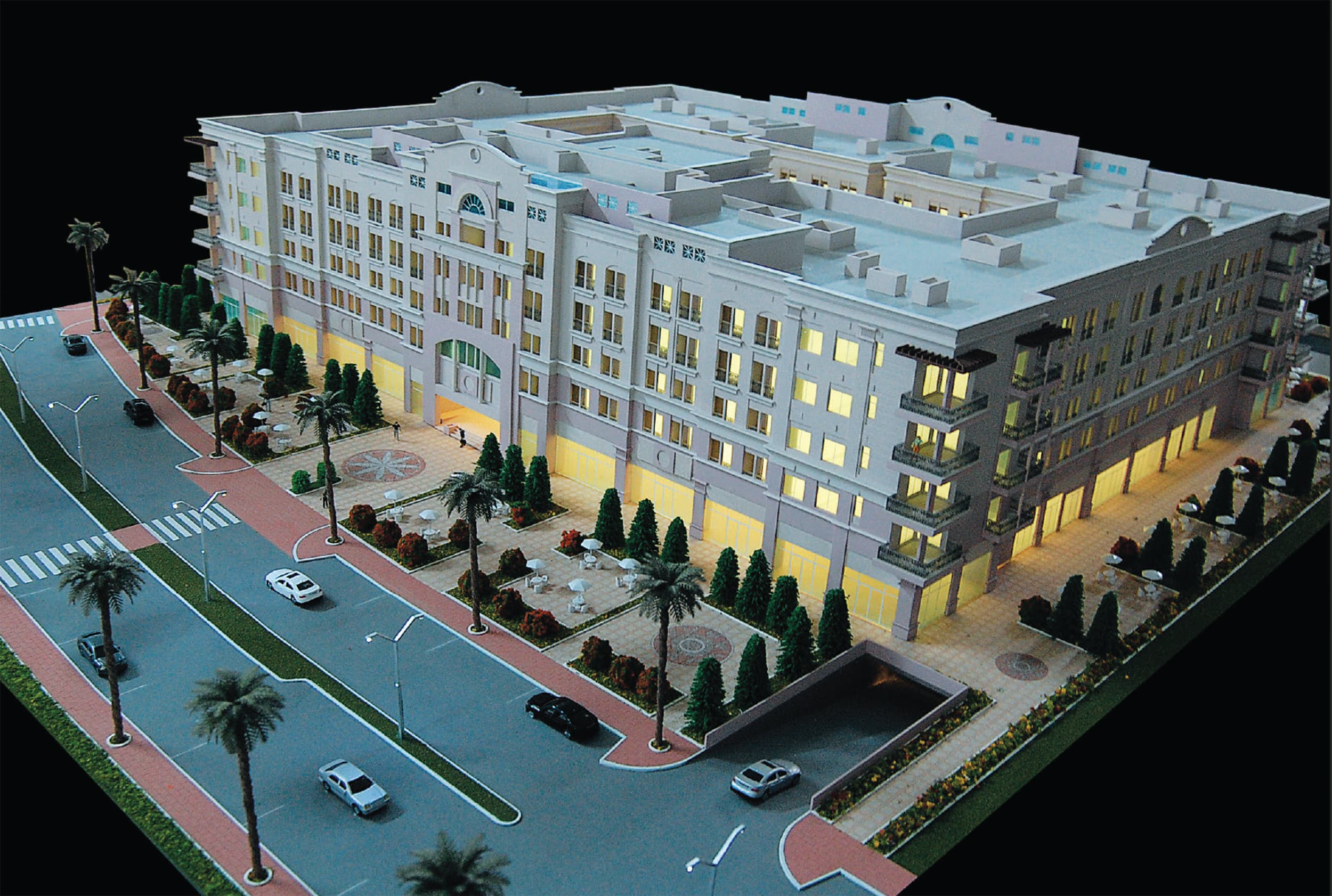 Mixed materials model